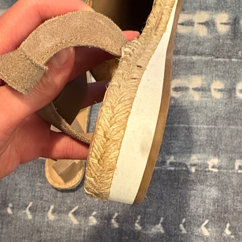 Lucky Brand Suede Espadrille Flats - Picture 5 of 5